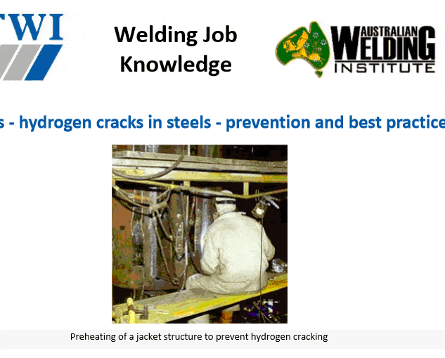 DEFECTS_HYDROGEN CRACKS IN STEELS – PREVENTION AND BEST PRACTICE