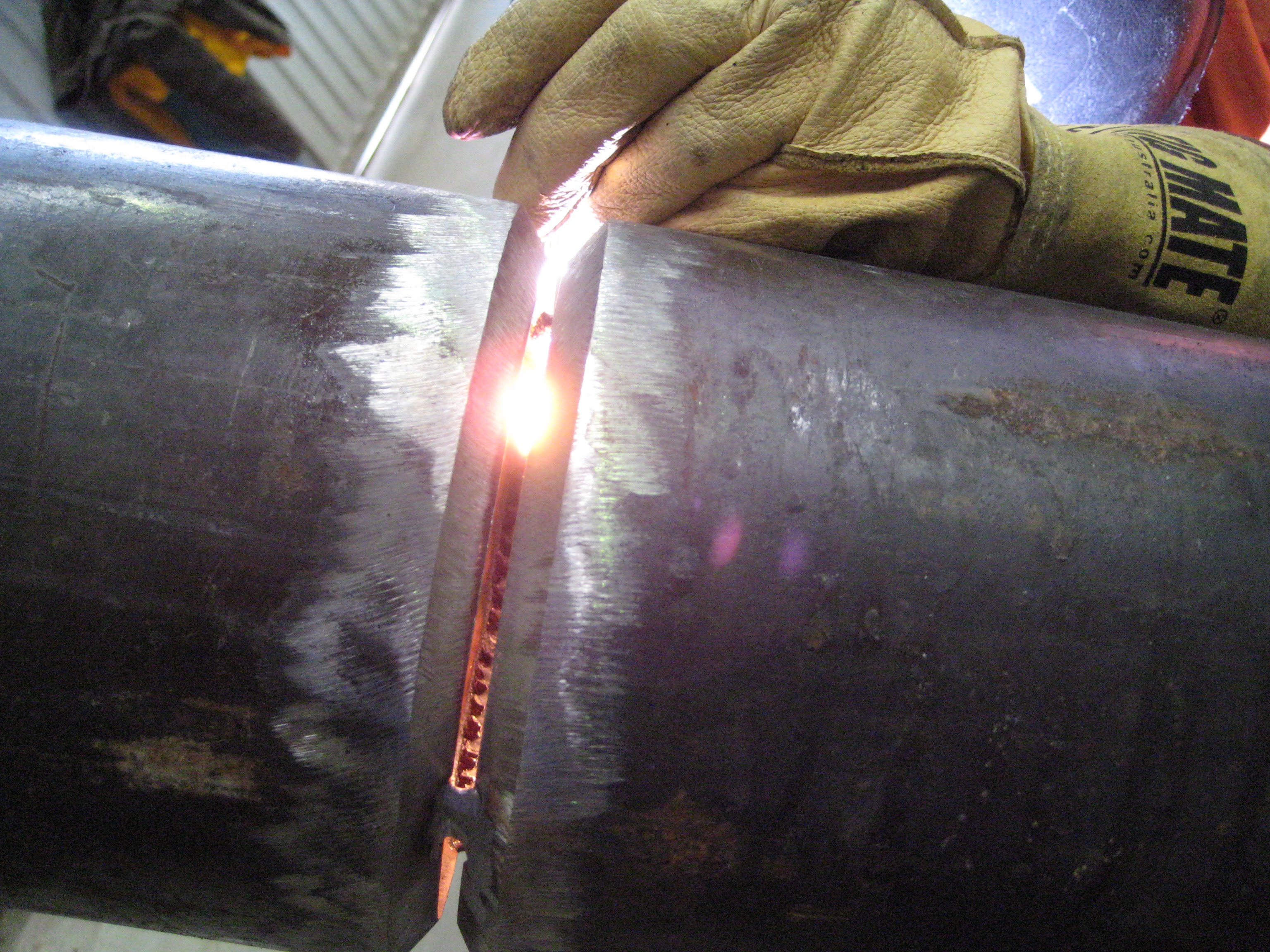 Pipe weld